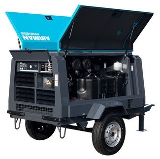 FUSHENG AIRMAN Portable Twin Screw Air Compressor PDS175S(PDS185S)