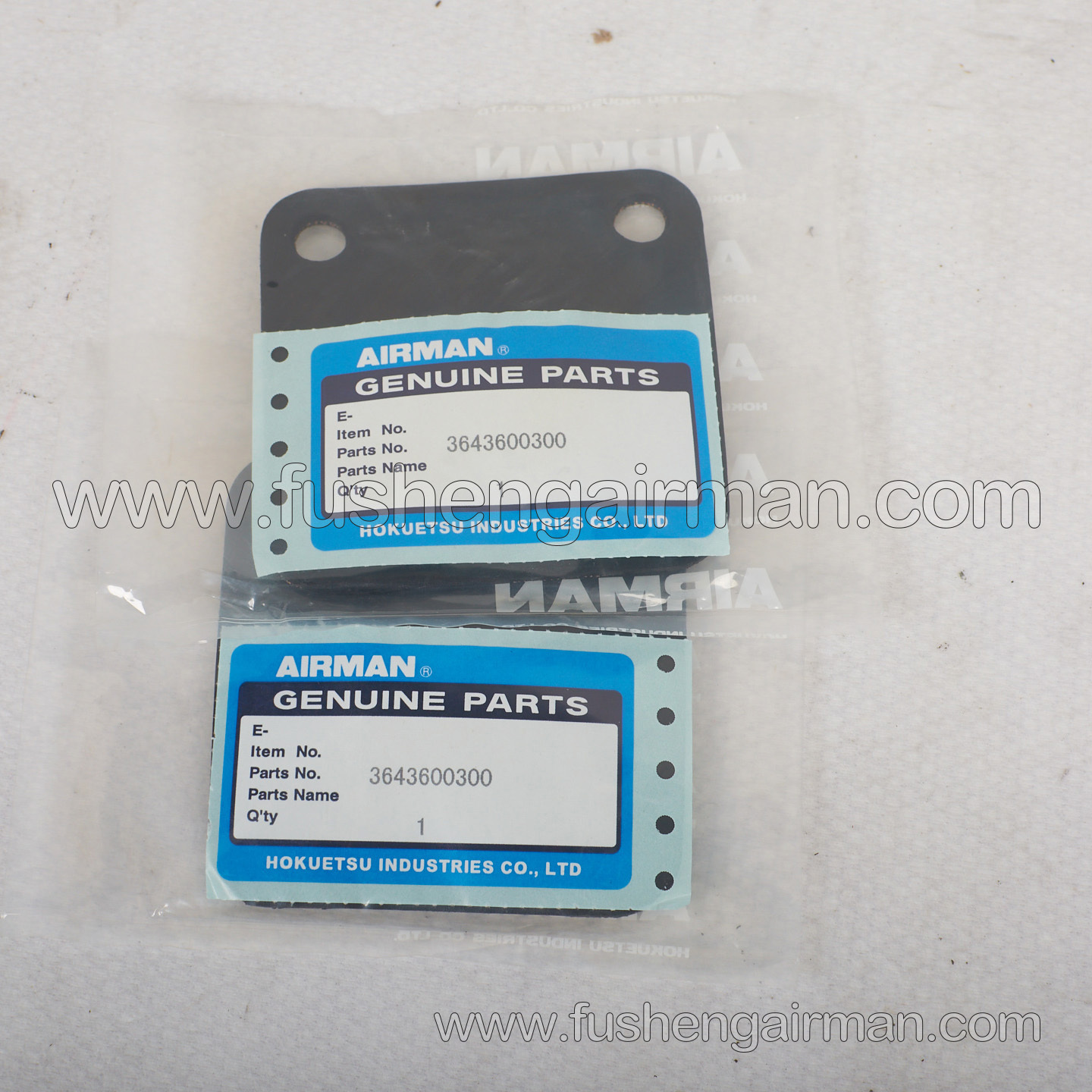 36436-00300 Fusheng Airman Mobile Air Compressor Original Factory Parts Intake Valve Adjustment Diaphragm