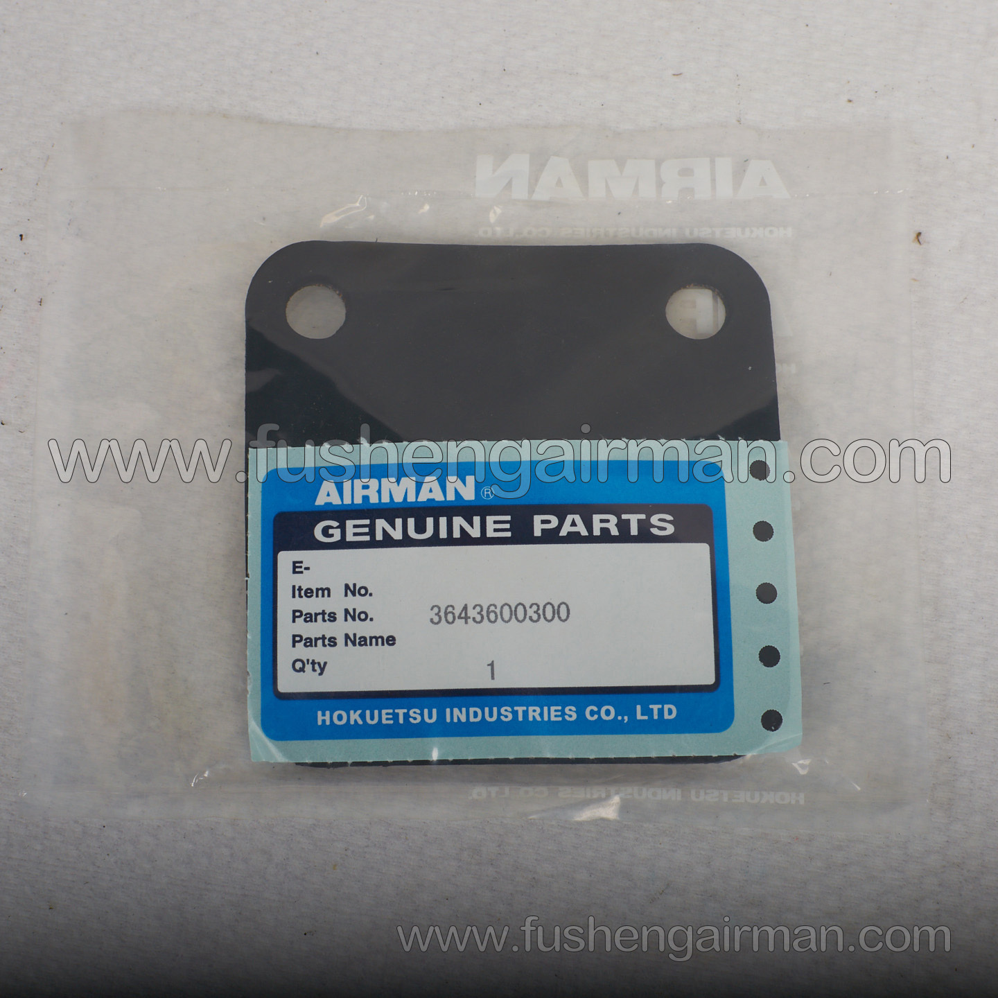 36436-00300 Fusheng Airman Mobile Air Compressor Original Factory Parts Intake Valve Adjustment Diaphragm