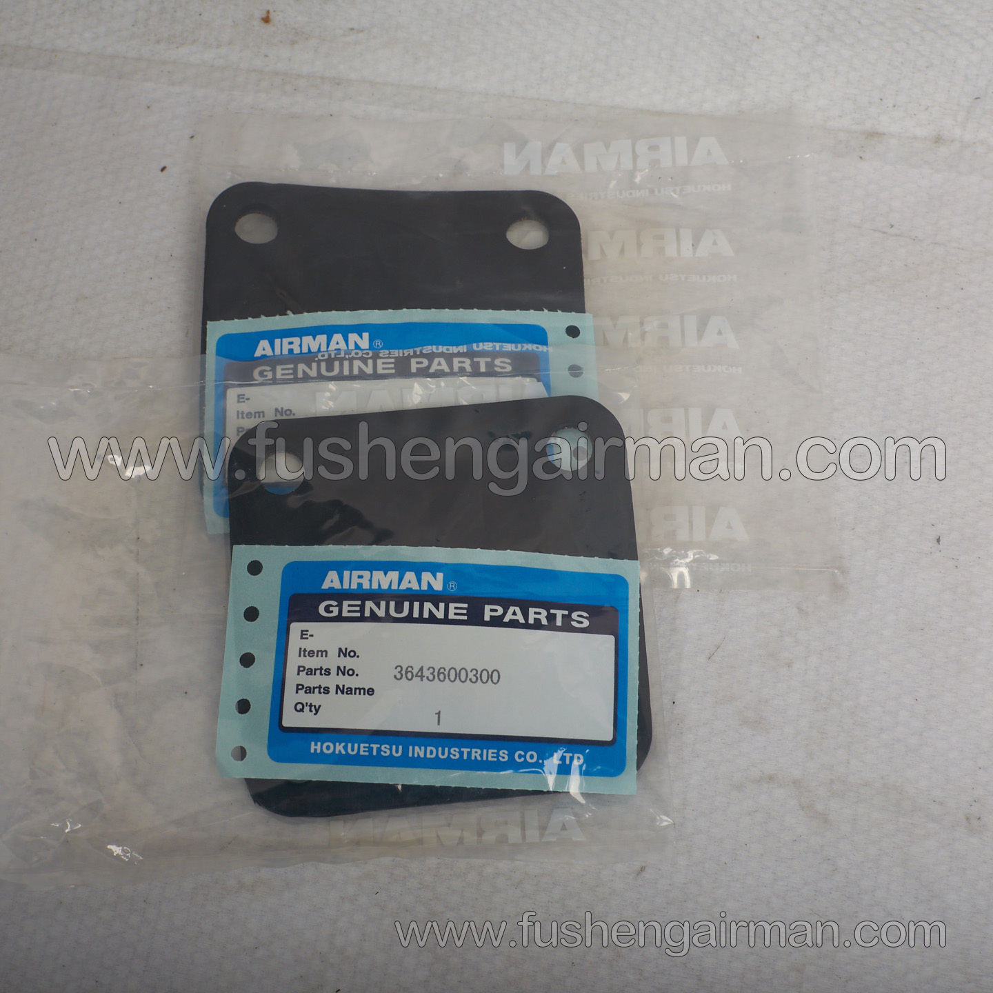 36436-00300 Fusheng Airman Mobile Air Compressor Original Factory Parts Intake Valve Adjustment Diaphragm