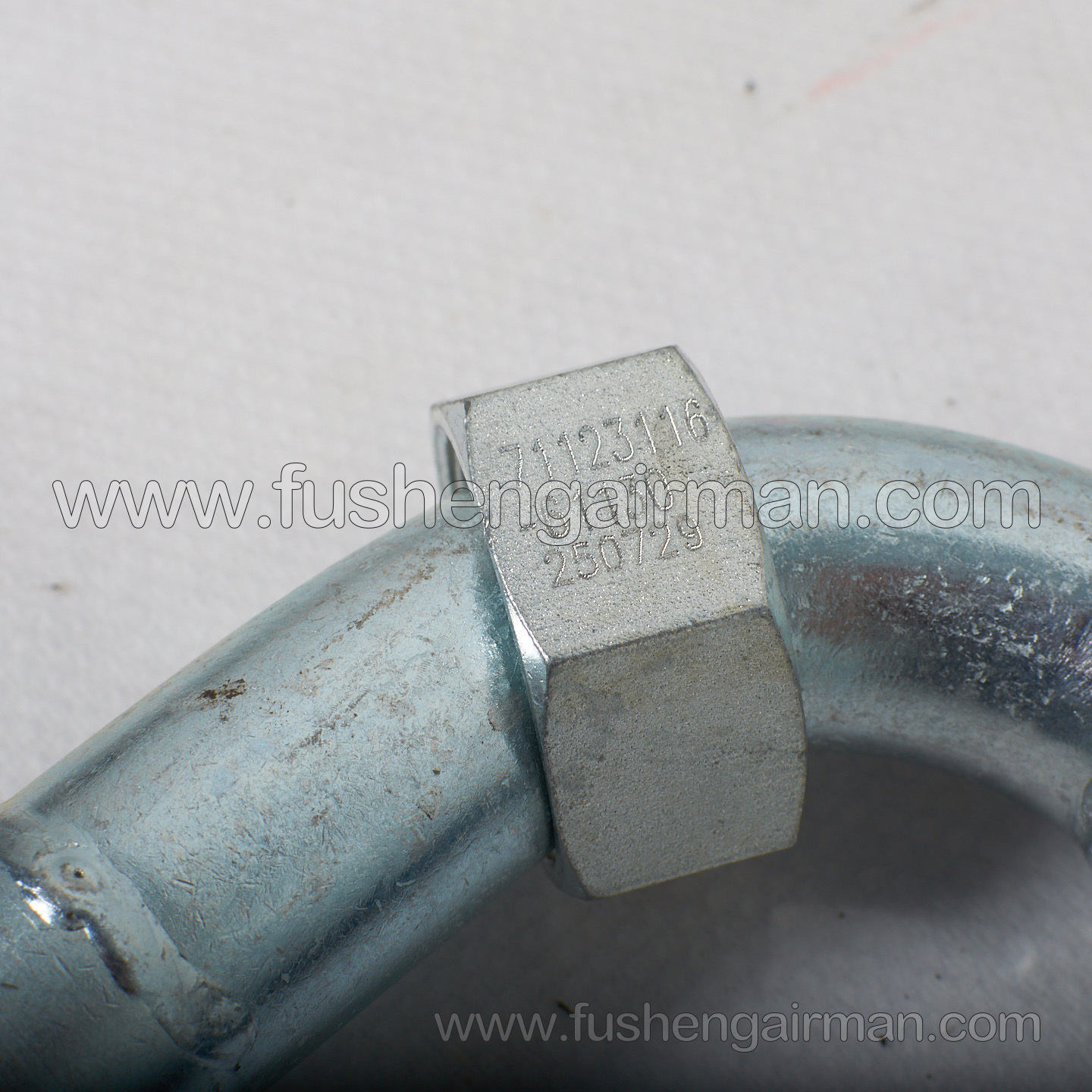 71123116-61130 Fusheng firstair FU30A model high pressure hose (pressure valve-cooler)