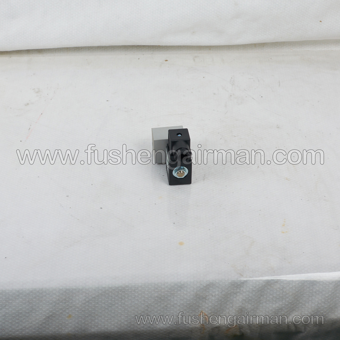 2605340410 Fusheng Screw Air Compressor Intake Valve Parts FS-25B-S Solenoid Valve Assembly with Relief Block