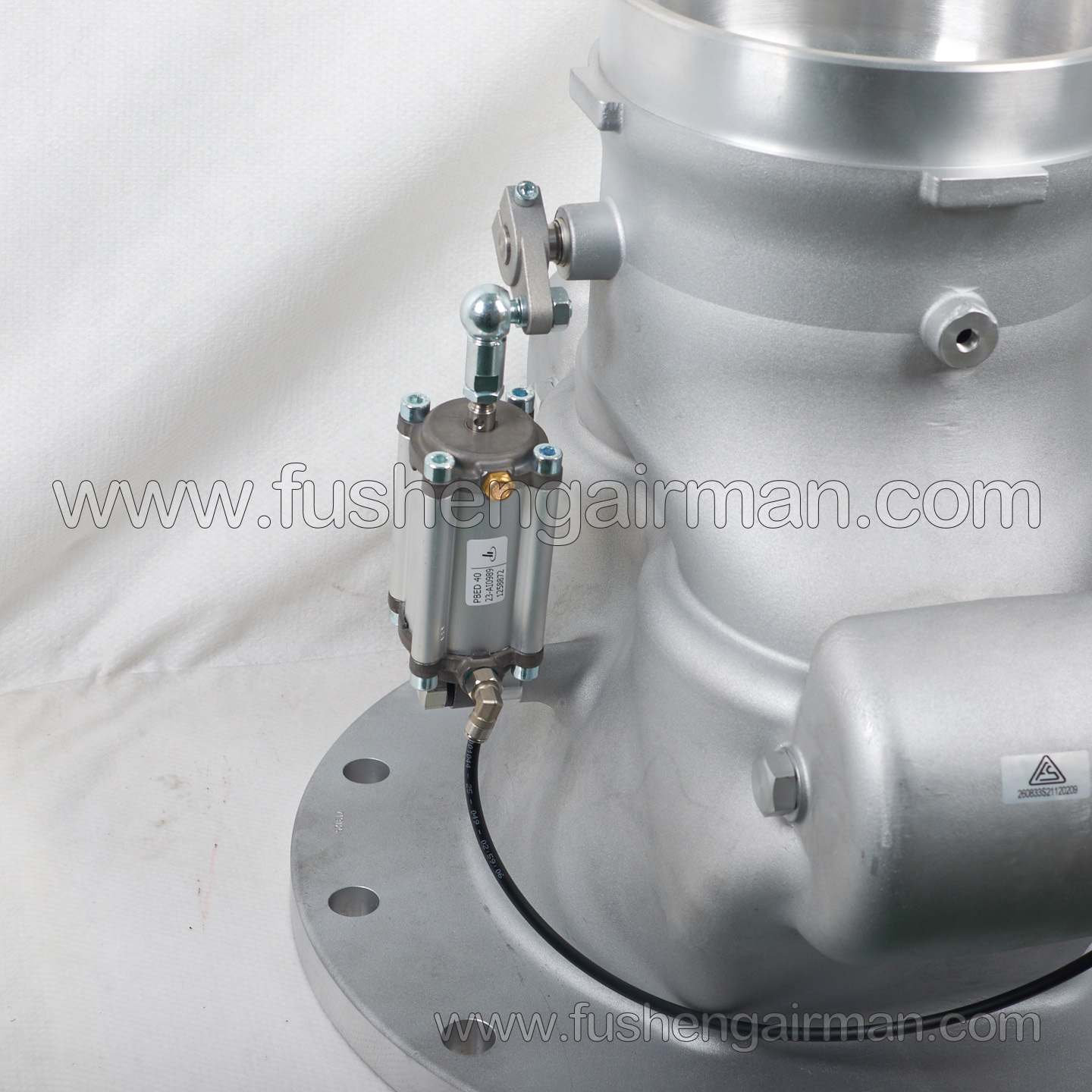 260833S21120209 Fusheng Screw Air Compressor Genuine DN200 Intake Valve Assembly