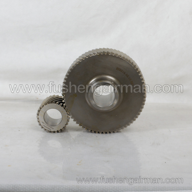 2605037890/2605038020 Fusheng Screw Air Compressor Head BSA41G Gear Set i=2.615