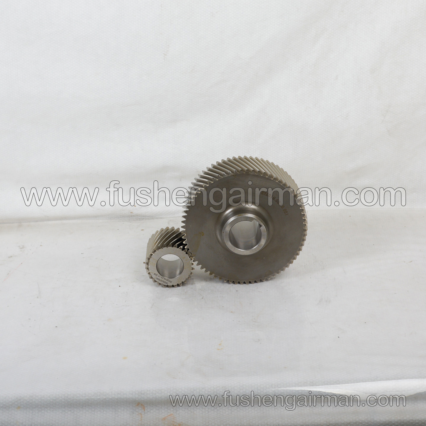 2605037890/2605038020 Fusheng Screw Air Compressor Head BSA41G Gear Set i=2.615