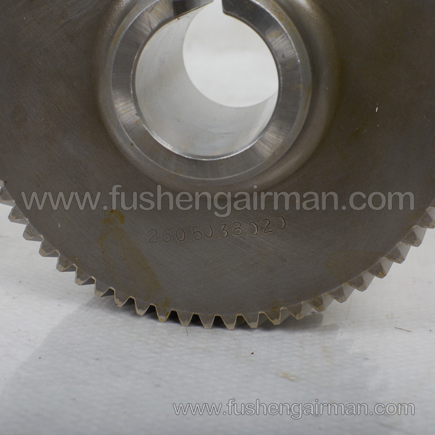 2605037890/2605038020 Fusheng Screw Air Compressor Head BSA41G Gear Set i=2.615