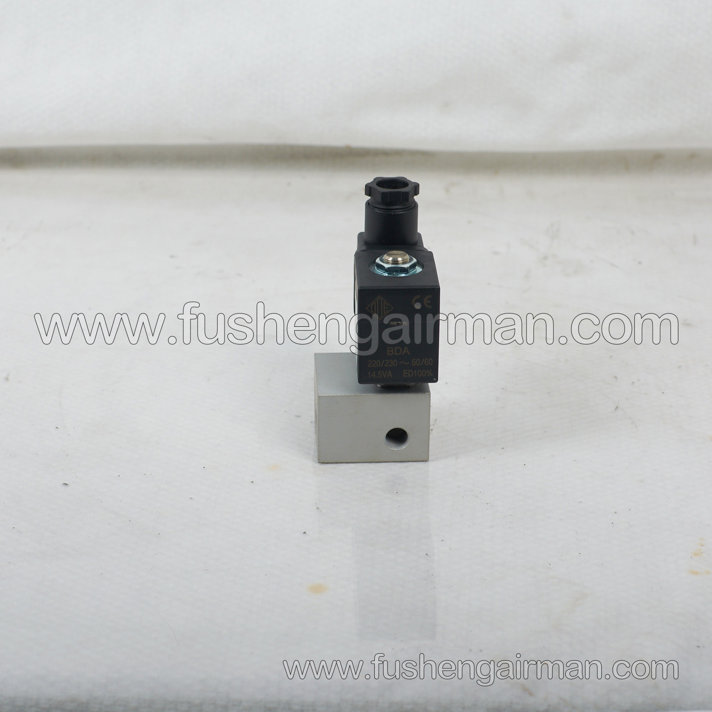 2605340410 Fusheng Screw Air Compressor Intake Valve Parts FS-25B-S Solenoid Valve Assembly with Relief Block