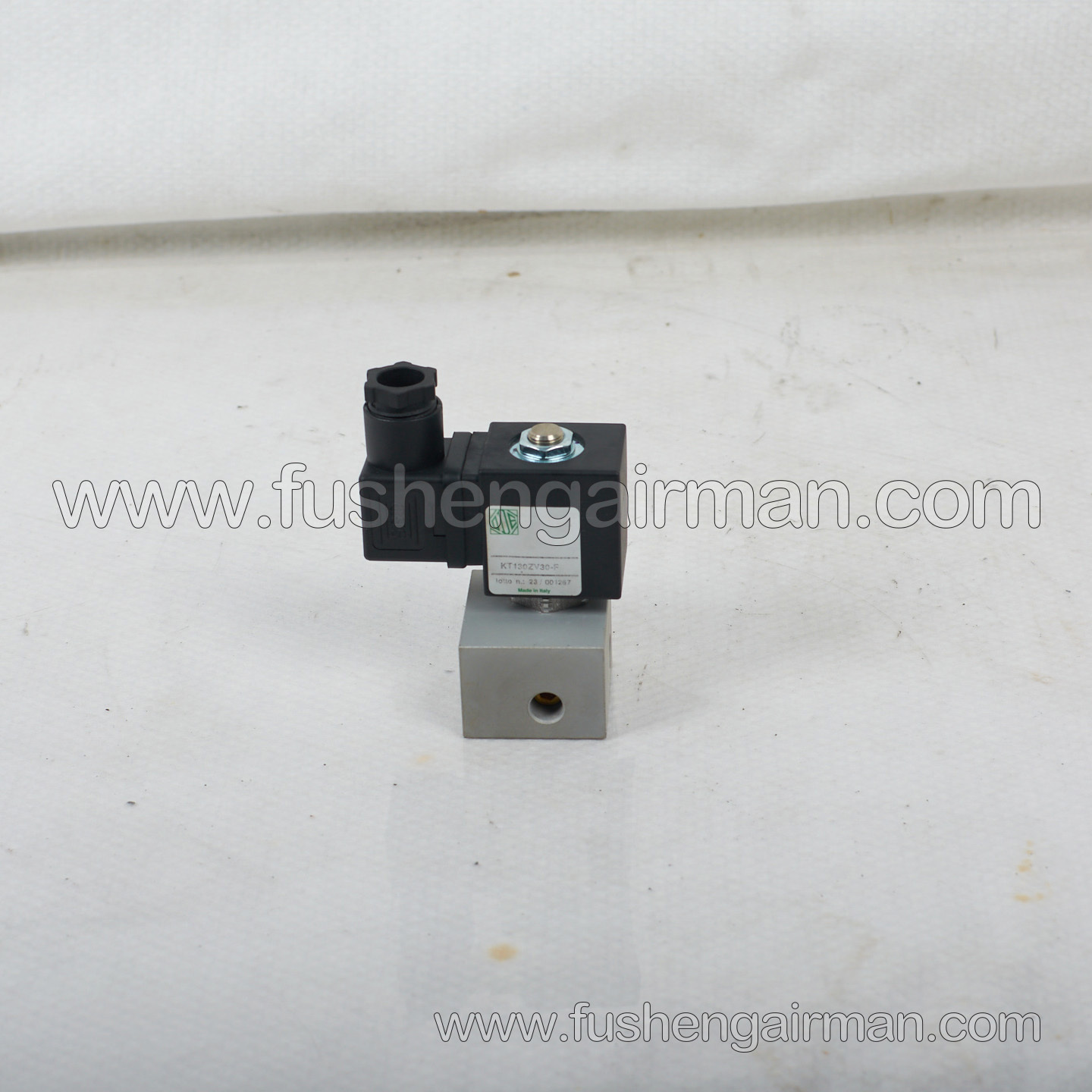 2605340410 Fusheng Screw Air Compressor Intake Valve Parts FS-25B-S Solenoid Valve Assembly with Relief Block