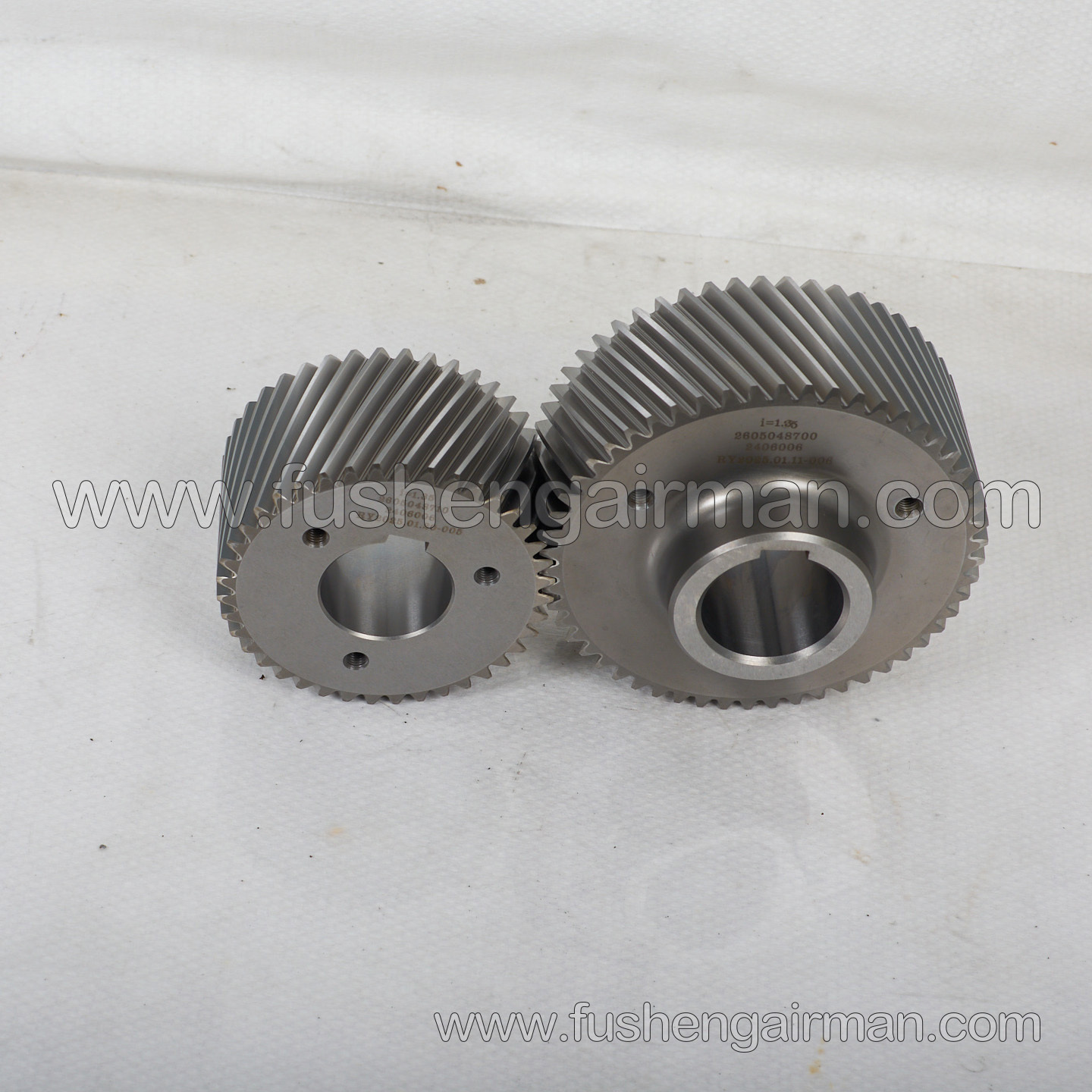2605048700/2605048710 Fusheng Screw Air Compressor BSA41SG Crankcase Gear Set i=1.35