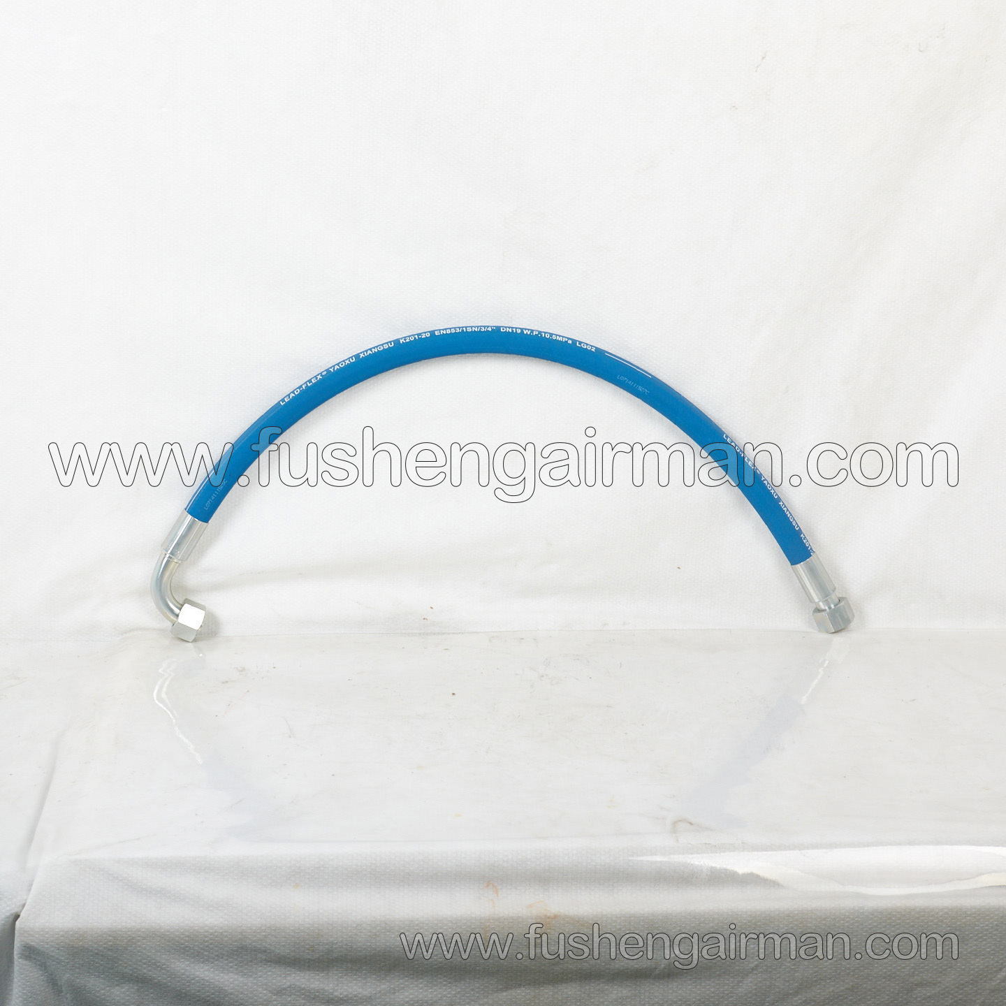 2605419130 Fusheng Screw Air Compressor SA22A-C High-Pressure Hose (Cooler - Temperature Control Valve)