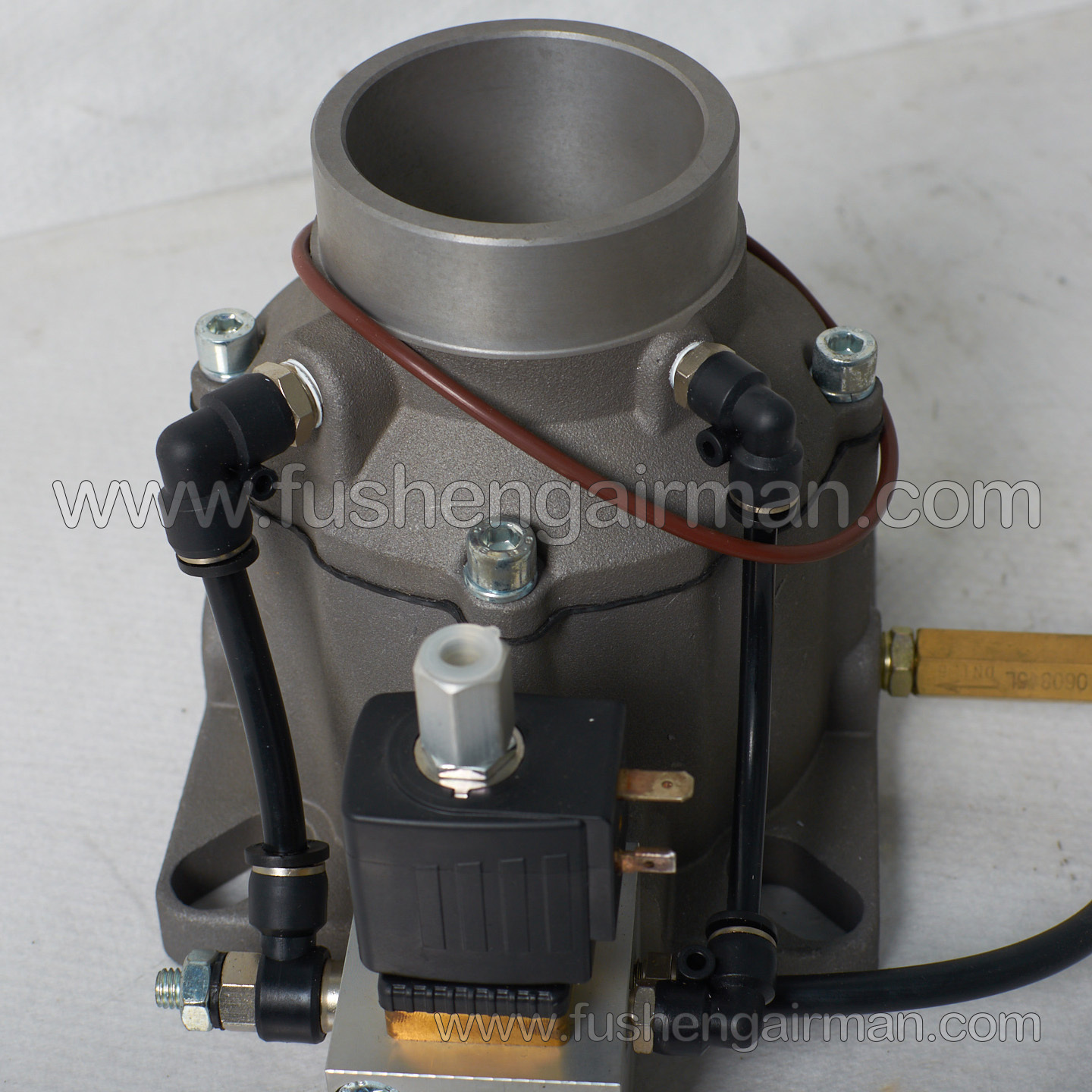 2104050080 Fusheng Screw Air Compressor Genuine Parts AIV-65C-SA, 65mm Piston-Type Intake Valve