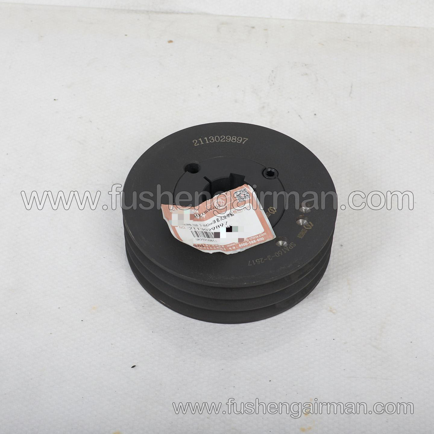 2113029897 Fusheng Screw Air Compressor Genuine Replacement Part SPA-160-3-Ø42mm Tapered Sleeve Pulley