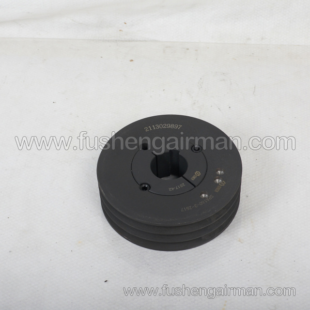 2113029897 Fusheng Screw Air Compressor Genuine Replacement Part SPA-160-3-Ø42mm Tapered Sleeve Pulley