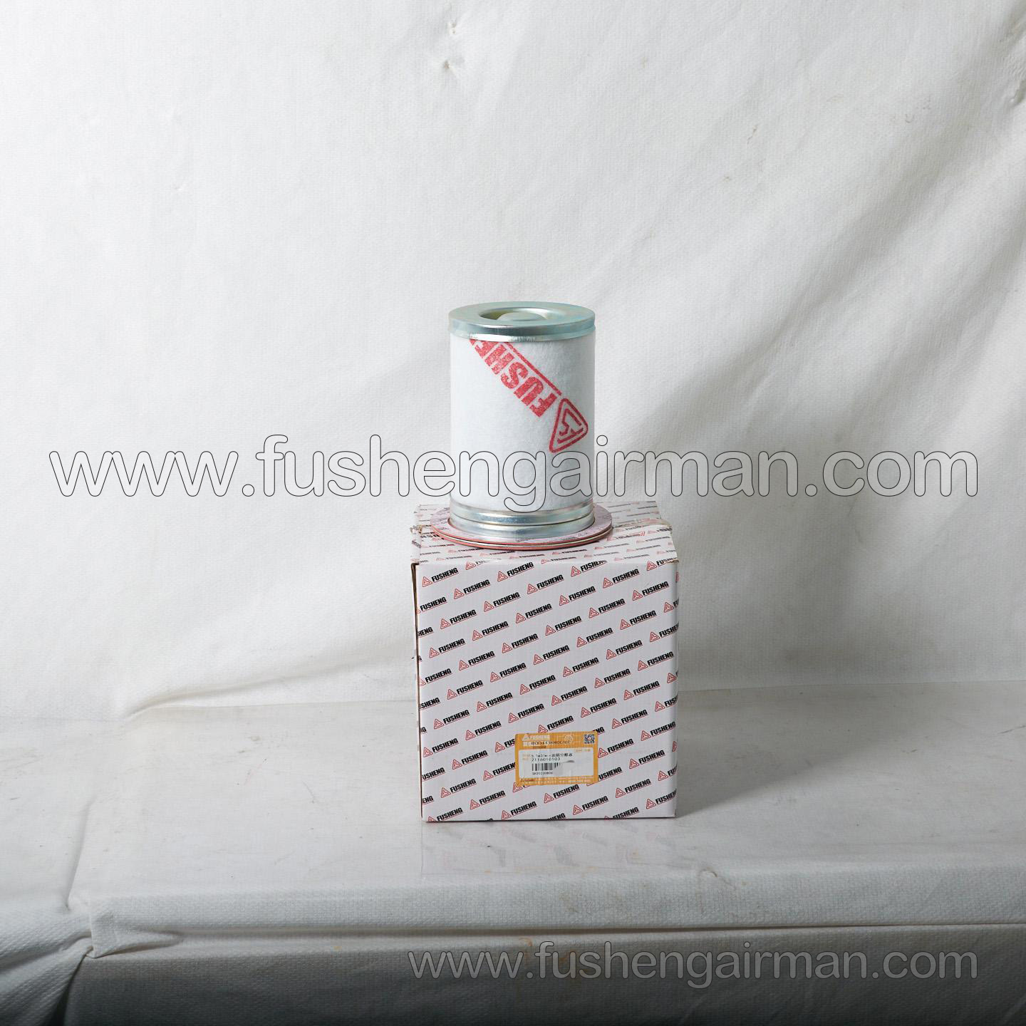 2116010103 Fusheng Screw Air Compressor Genuine Parts 5.1m³/min Oil-Fine Separator