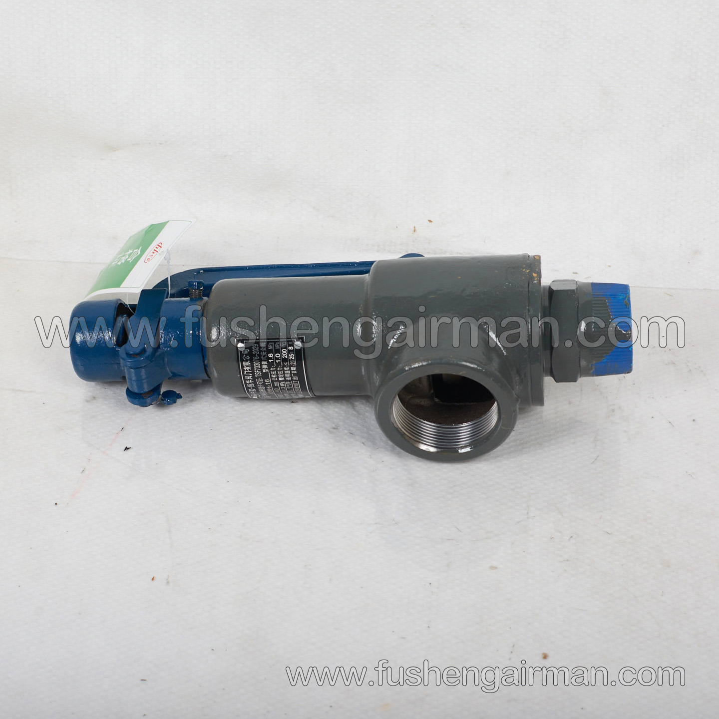 2104110286 Fusheng Screw Air Compressor Genuine Parts 1-1/2", 10barg Full-Lift Safety Valve
