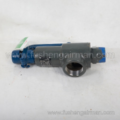 2104110286 Fusheng Screw Air Compressor Genuine Parts 1-1/2", 10barg Full-Lift Safety Valve