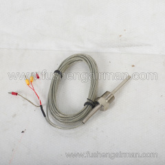 2105040099 Fusheng Screw Air Compressor Genuine Parts 1/2", PT100 Temperature Sensor Probe 4-Core 7M