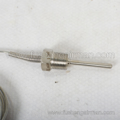 2105040099 Fusheng Screw Air Compressor Genuine Parts 1/2", PT100 Temperature Sensor Probe 4-Core 7M