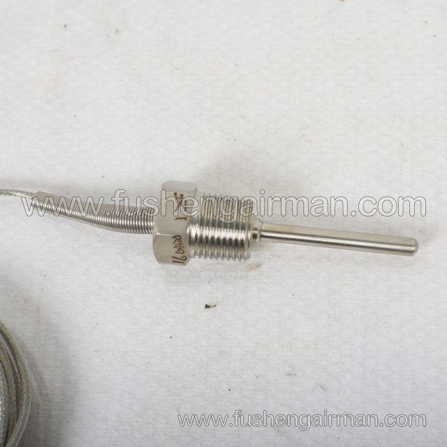 2105040099 Fusheng Screw Air Compressor Genuine Parts 1/2", PT100 Temperature Sensor Probe 4-Core 7M