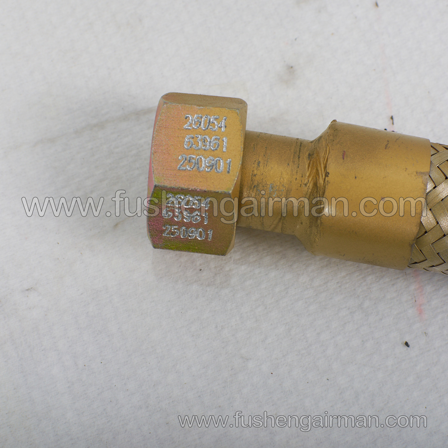 2605463961 Fusheng Screw Air Compressor Genuine Parts SA60A High-Pressure Hose Oil Cooler - Oil Filter