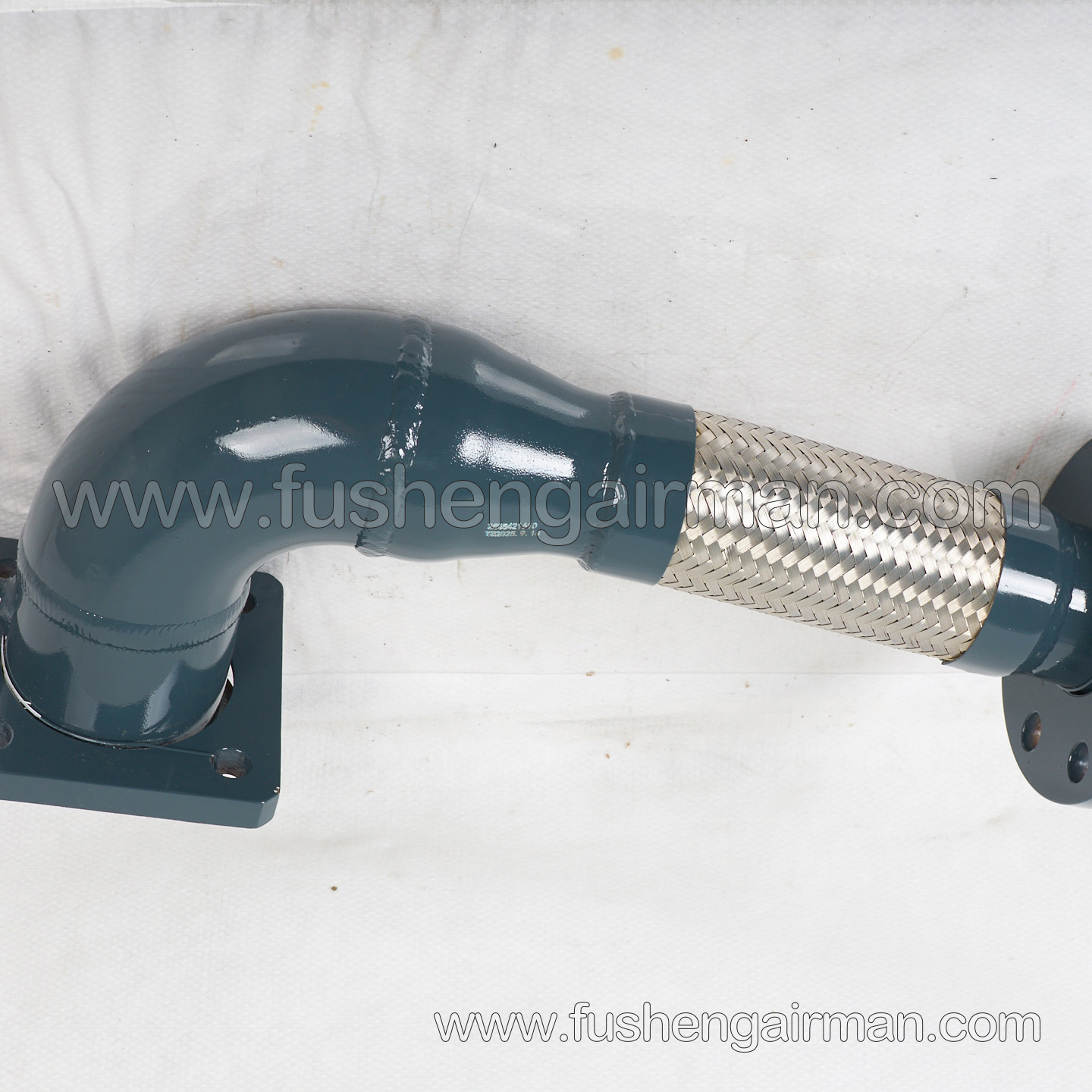 2605421610 Fusheng Screw Air Compressor Genuine Parts SA+55-75 Exhaust Pipe (Compressor Body - Oil-Gas Tank)