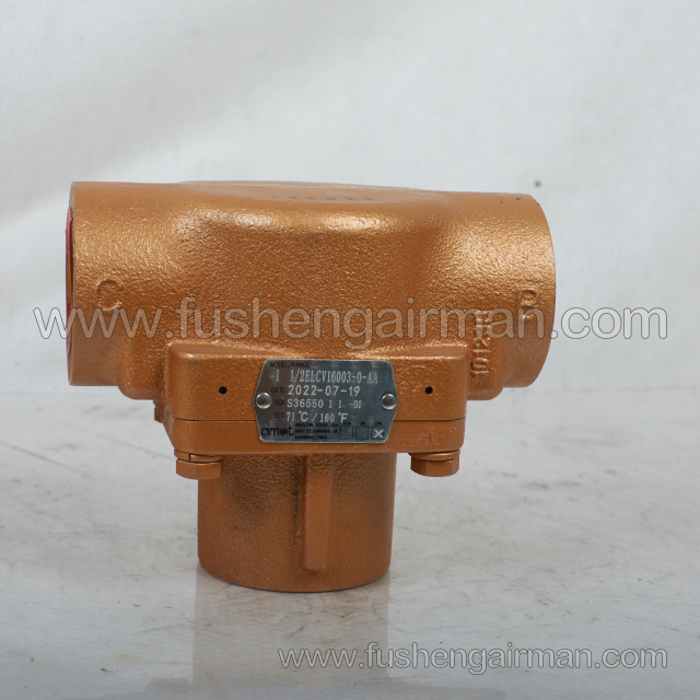 2104080022=9316415-202112-71 Fusheng Genuine Screw Air Compressor Temperature Control Valve 1 1/2ELCV16003-0-AA