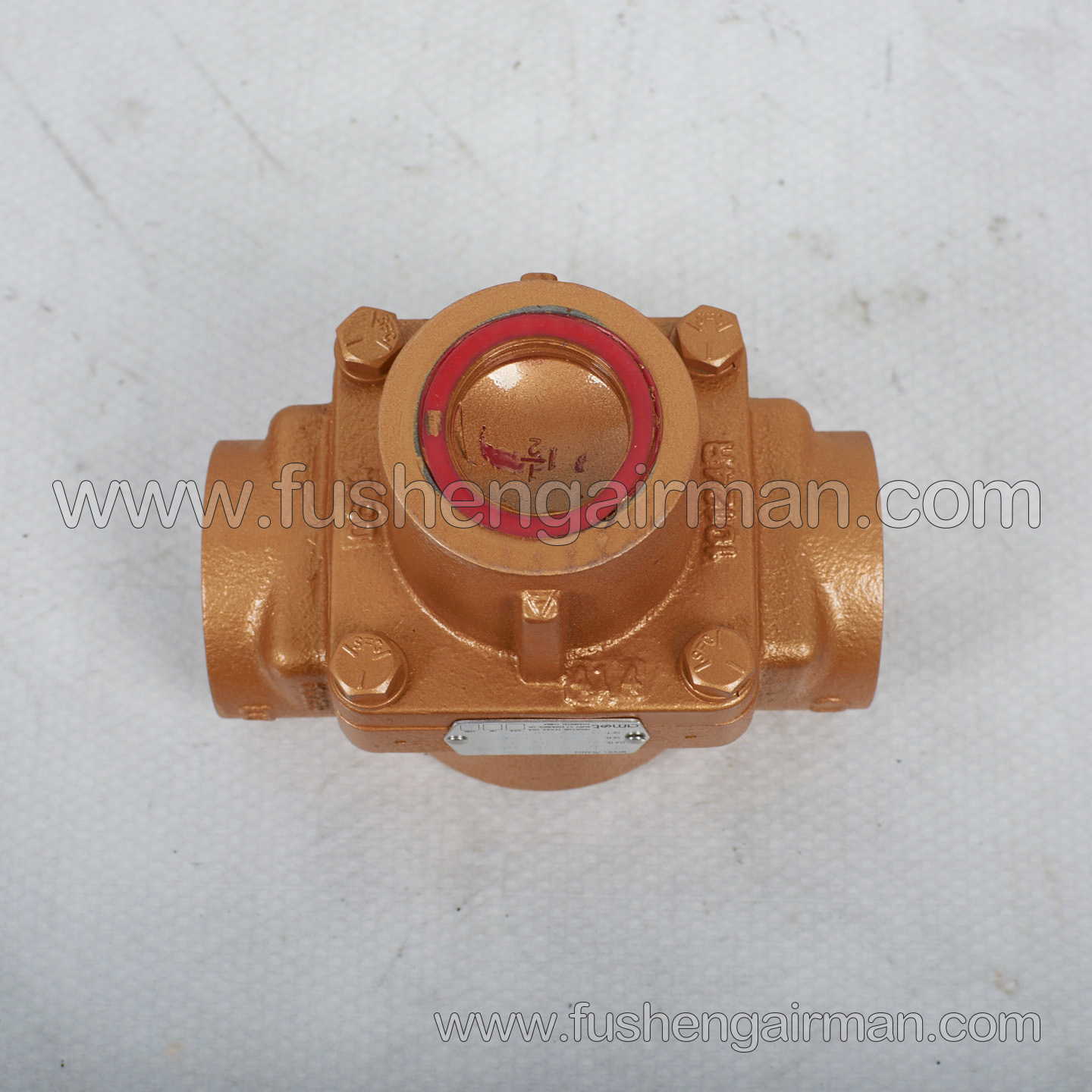 2104080022=9316415-202112-71 Fusheng Genuine Screw Air Compressor Temperature Control Valve 1 1/2ELCV16003-0-AA