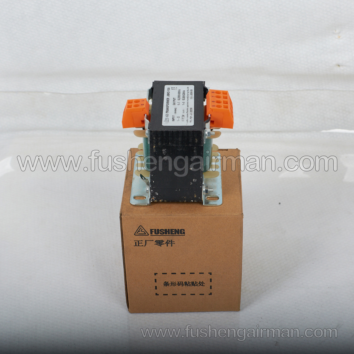 2108130645 Fusheng Screw Air Compressor Original JBK5-100VA, 380V, 220V/25V Transformer