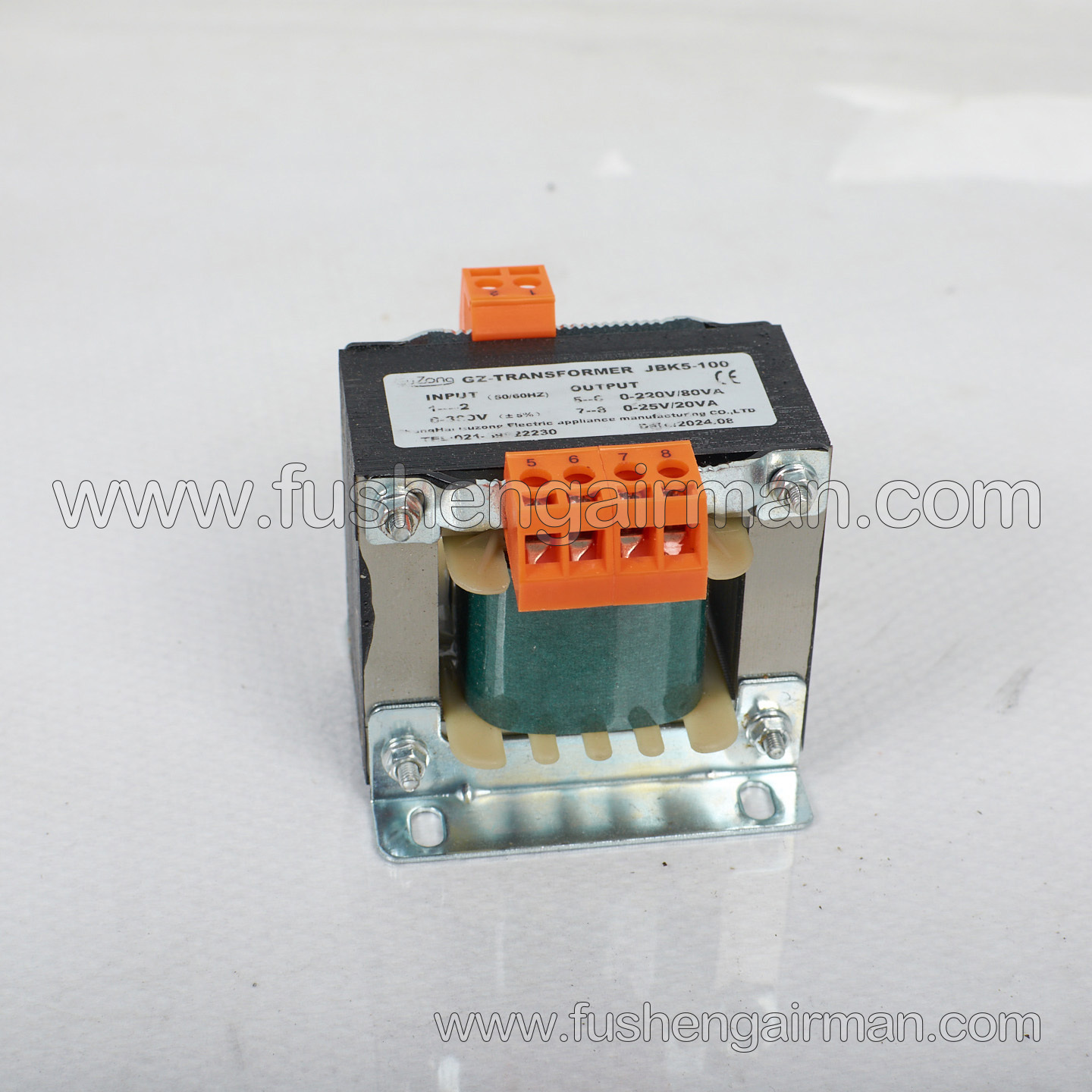 2108130645 Fusheng Screw Air Compressor Original JBK5-100VA, 380V, 220V/25V Transformer