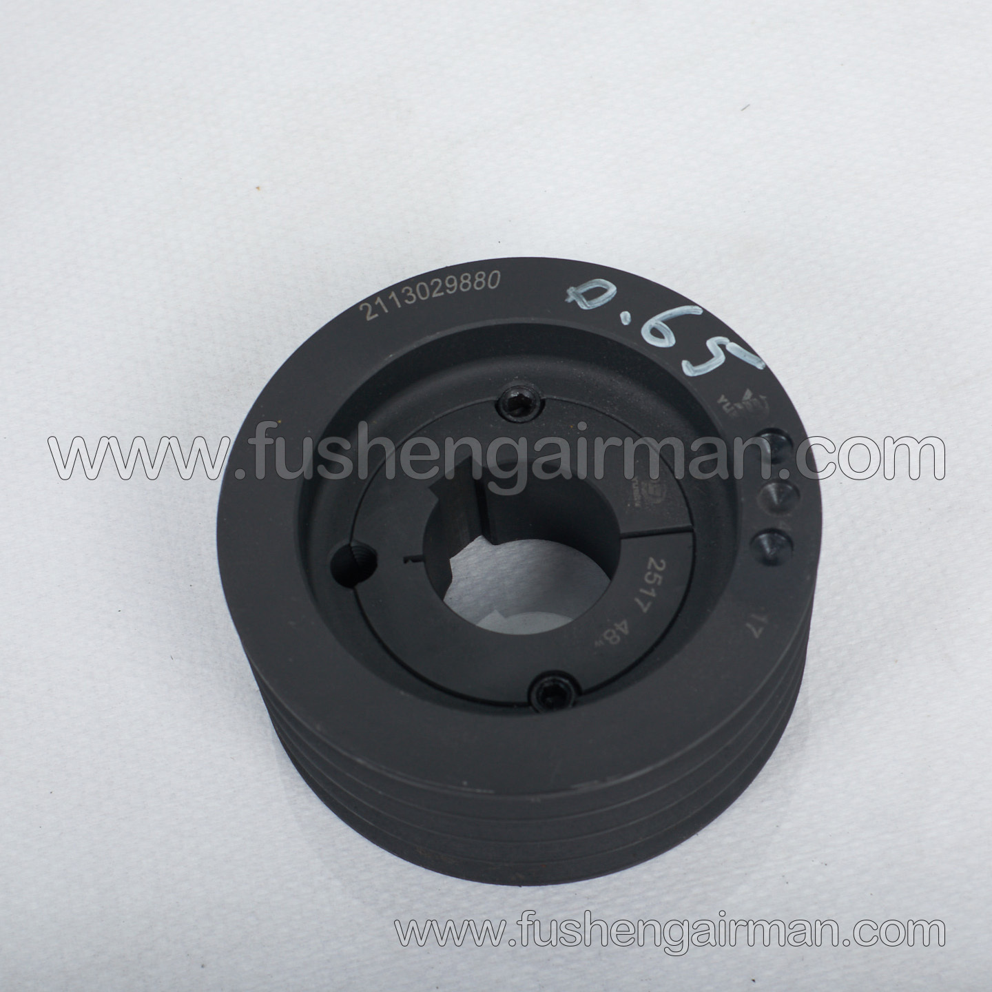 2113029880 Fusheng Screw Air Compressor Genuine Replacement Part SPA-140-4-Ø48mm Tapered Sleeve Pulley