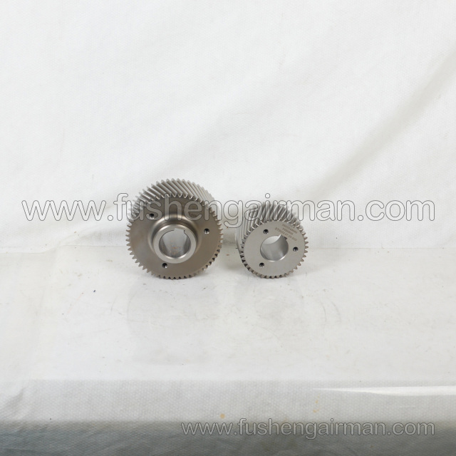 2605049680/2605049690 Fusheng Screw Air Compressor Original Cylinder Head BSA41SG Gear Set i=1.40