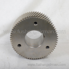 2605050190/2605050180 Fusheng Screw Air Compressor Head SAT82G Gear Set i=1.303