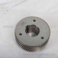 2605050190/2605050180 Fusheng Screw Air Compressor Head SAT82G Gear Set i=1.303
