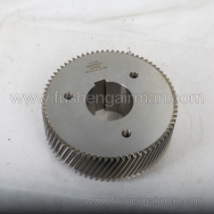 2605050190/2605050180 Fusheng Screw Air Compressor Head SAT82G Gear Set i=1.303