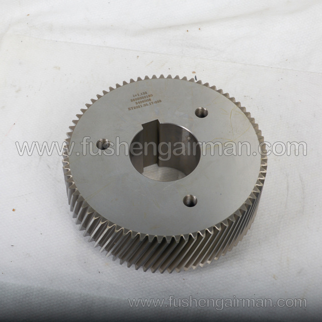 2605050190/2605050180 Fusheng Screw Air Compressor Head SAT82G Gear Set i=1.303