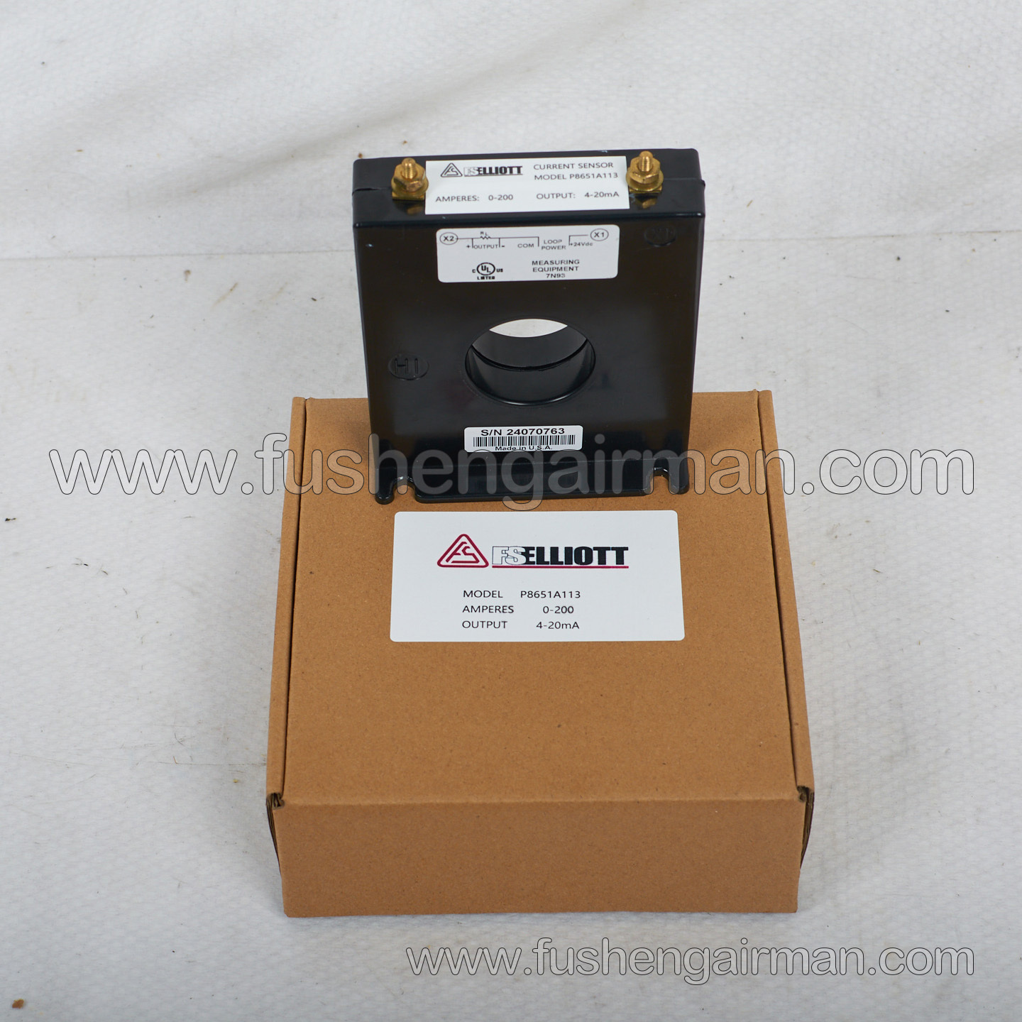 P8651A113 Fusheng Elliott Centrifugal Air Compressor Original Manufacturer Current Transformer Output 4-20mA