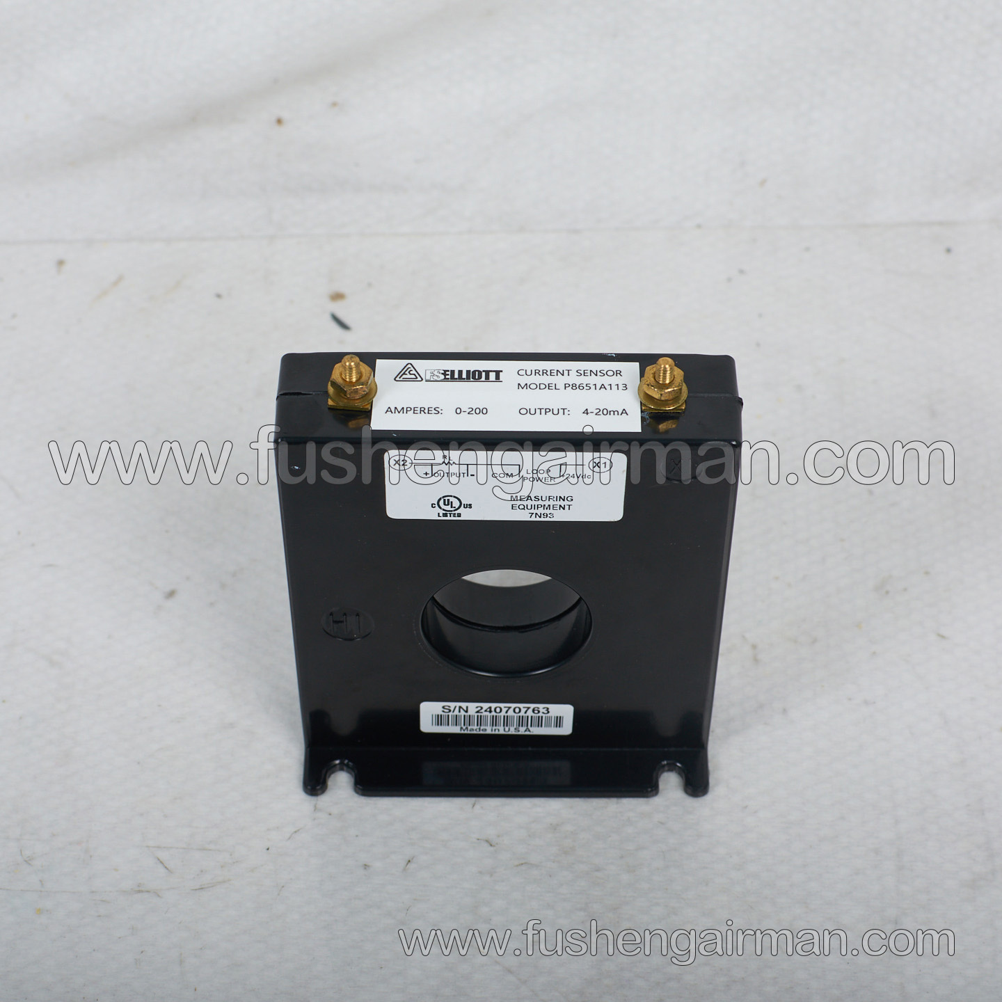 P8651A113 Fusheng Elliott Centrifugal Air Compressor Original Manufacturer Current Transformer Output 4-20mA