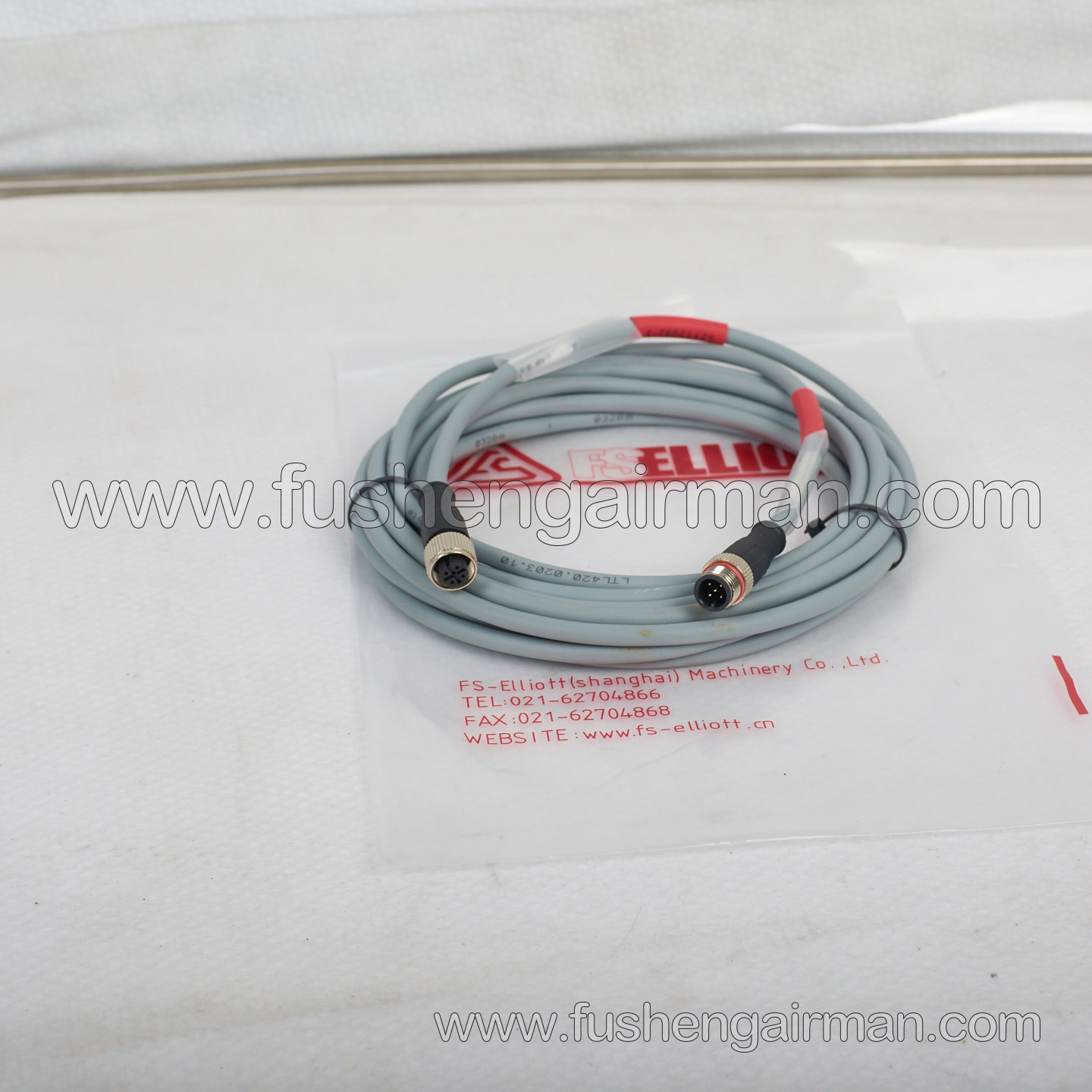 S2112062-5=P8650A613 Fusheng Elliott Centrifugal Air Compressor OEM Extension Cable