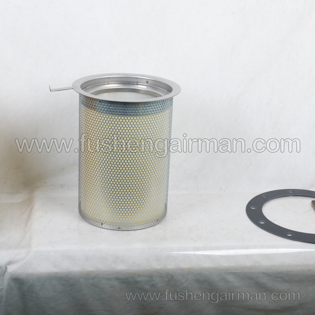 YX34220-17600 Fusheng Airman Mobile Air Compressor Oil Fine Separator Assembly with Gasket