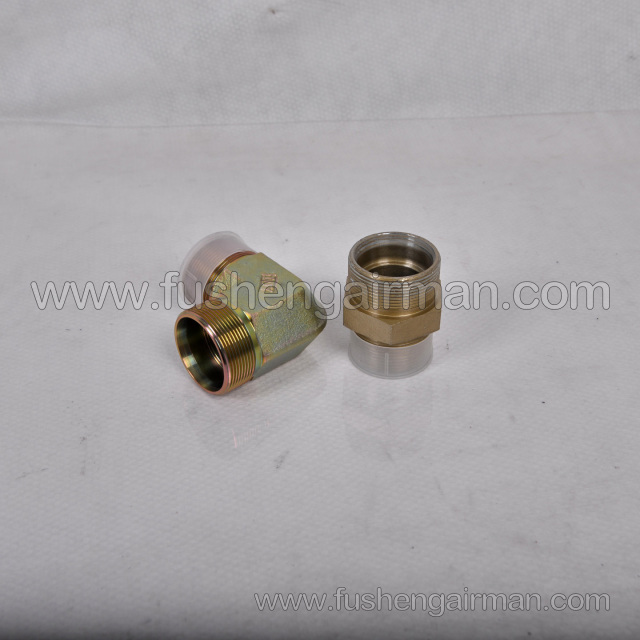 2101170089/2101170158 Fusheng Screw Air Compressor SA120 High-Pressure Hose Fittings (Pair)