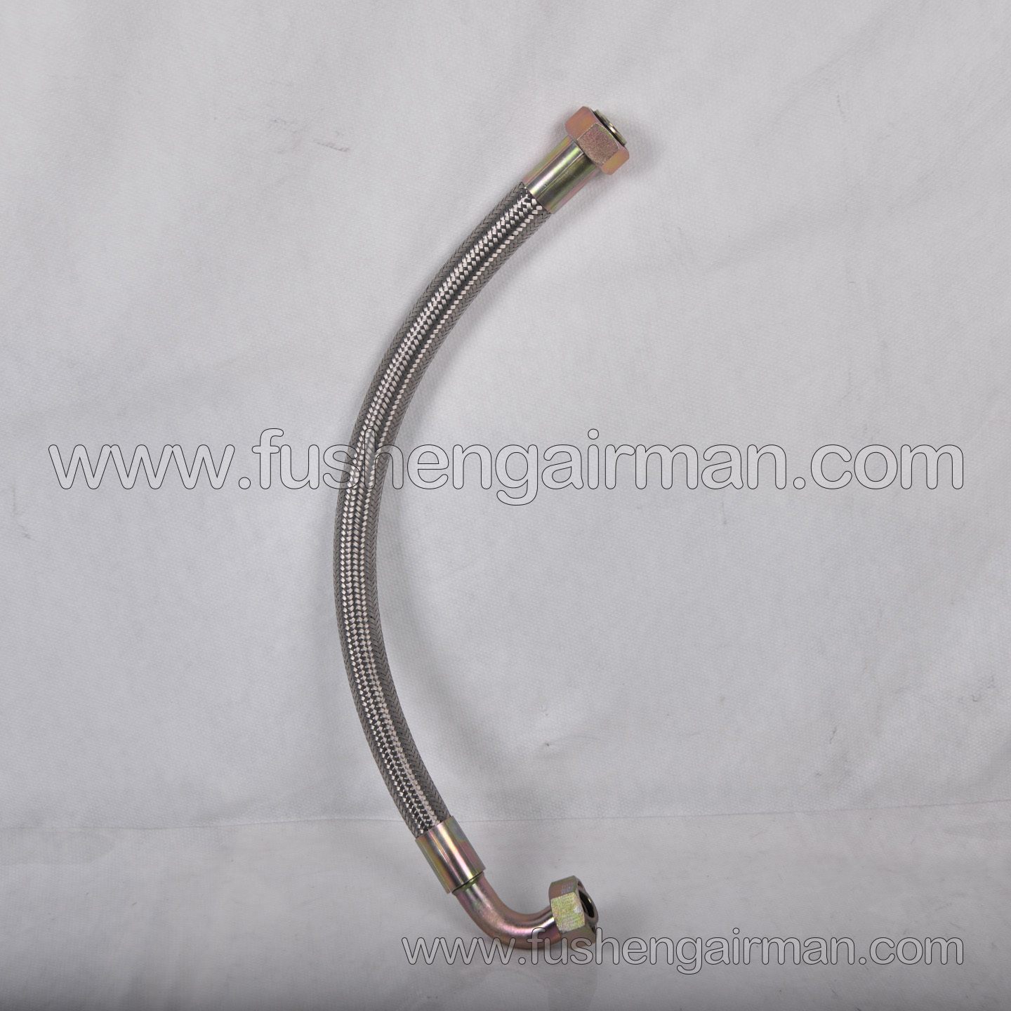 2605464070 Fusheng Screw Air Compressor SA120 OEM High-Pressure Hose Y-Connector - Compressor Head