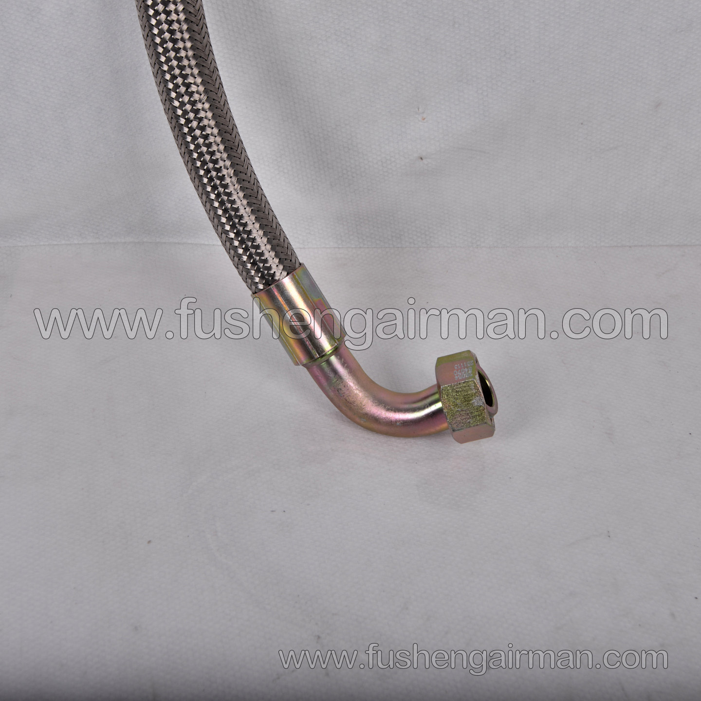 2605464070 Fusheng Screw Air Compressor SA120 OEM High-Pressure Hose Y-Connector - Compressor Head