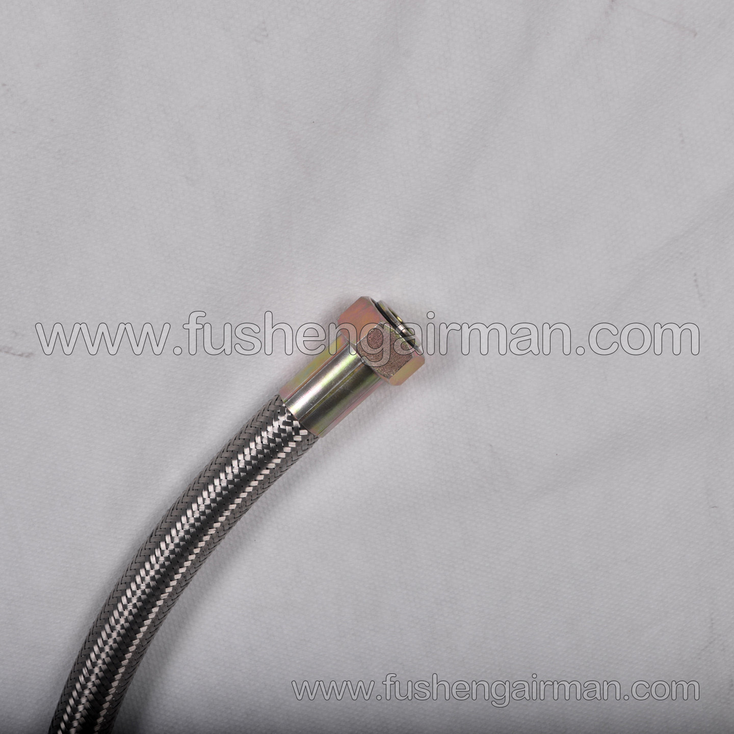 2605464070 Fusheng Screw Air Compressor SA120 OEM High-Pressure Hose Y-Connector - Compressor Head