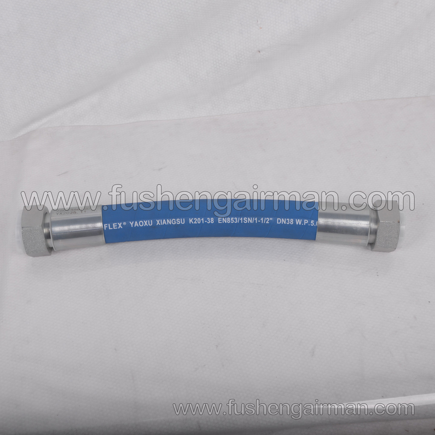 2605466730 Fusheng Screw Air Compressor Genuine Replacement Part SA200A Oil Line (Thermostatic Control Valve - Heat Exchanger)