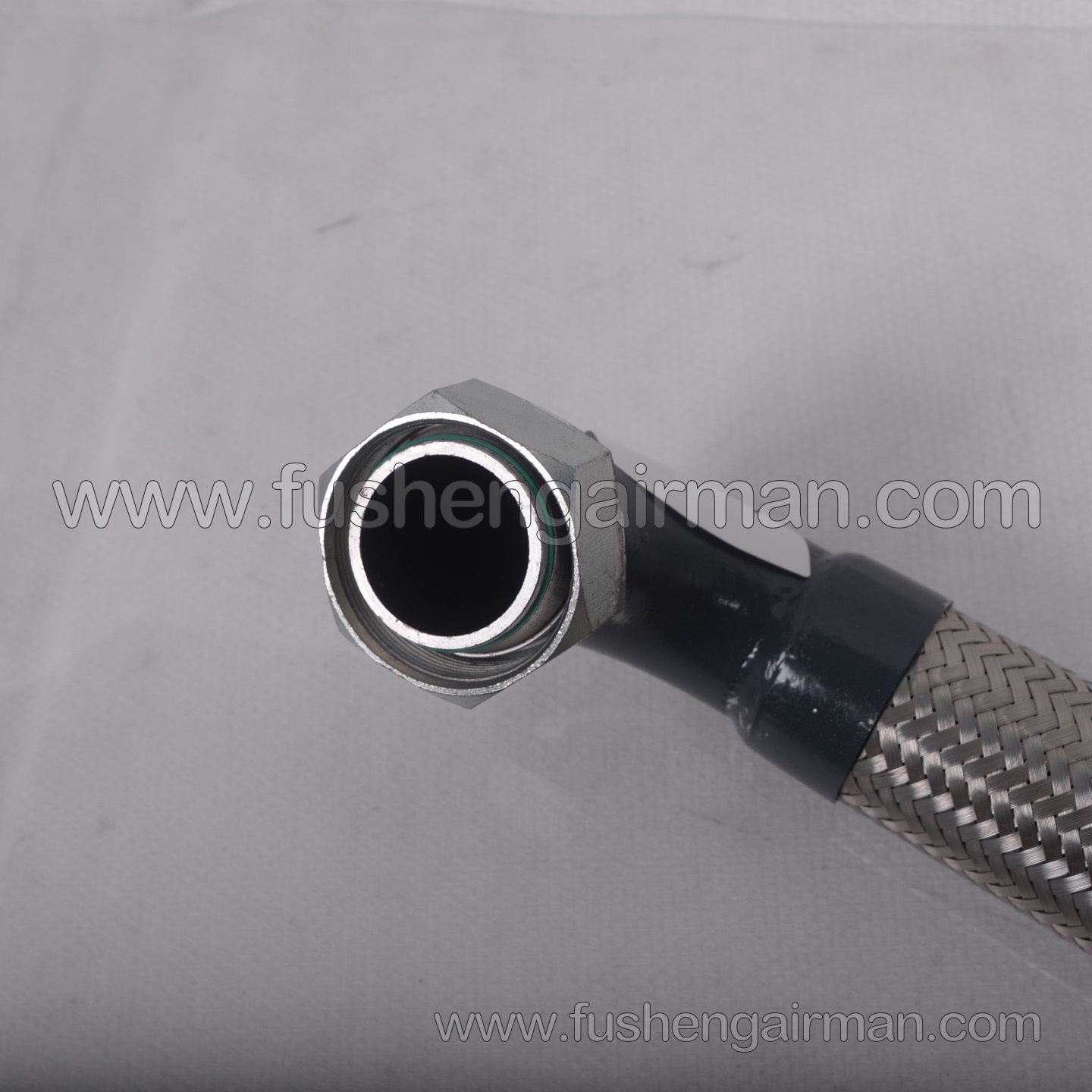 2606463630 Fusheng Screw Air Compressor Genuine Parts SF185W Water Line Metal Braided Hose