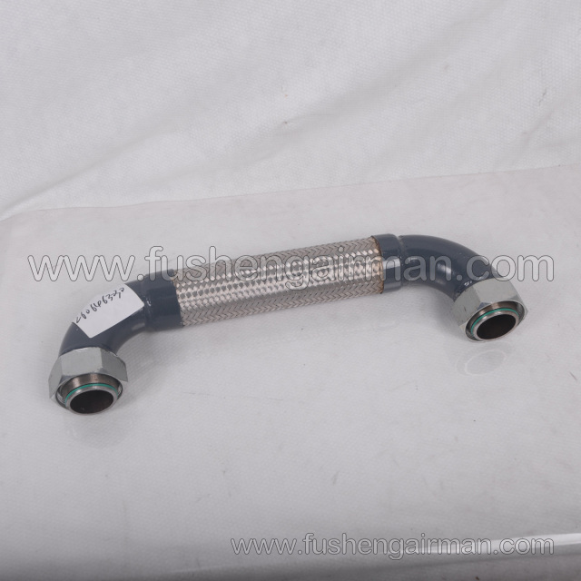 2606463630 Fusheng Screw Air Compressor Genuine Parts SF185W Water Line Metal Braided Hose
