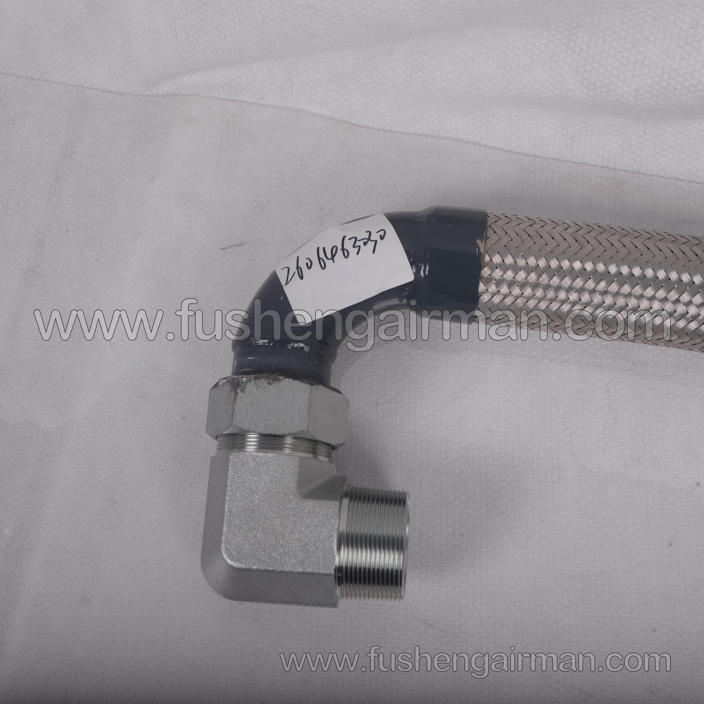 2606463630 Fusheng Screw Air Compressor Genuine Parts SF185W Water Line Assembly with Connecting Elbow