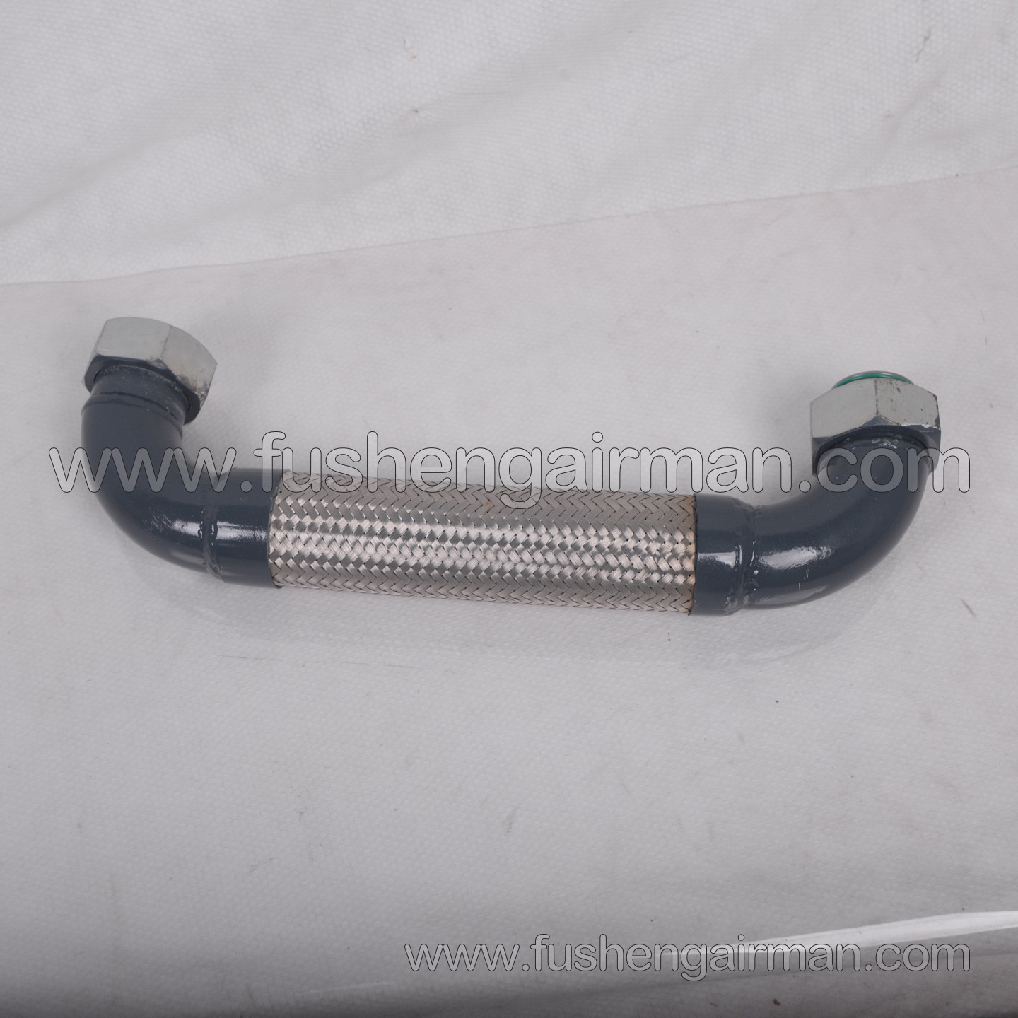 2606463630 Fusheng Screw Air Compressor Genuine Parts SF185W Water Line Metal Braided Hose
