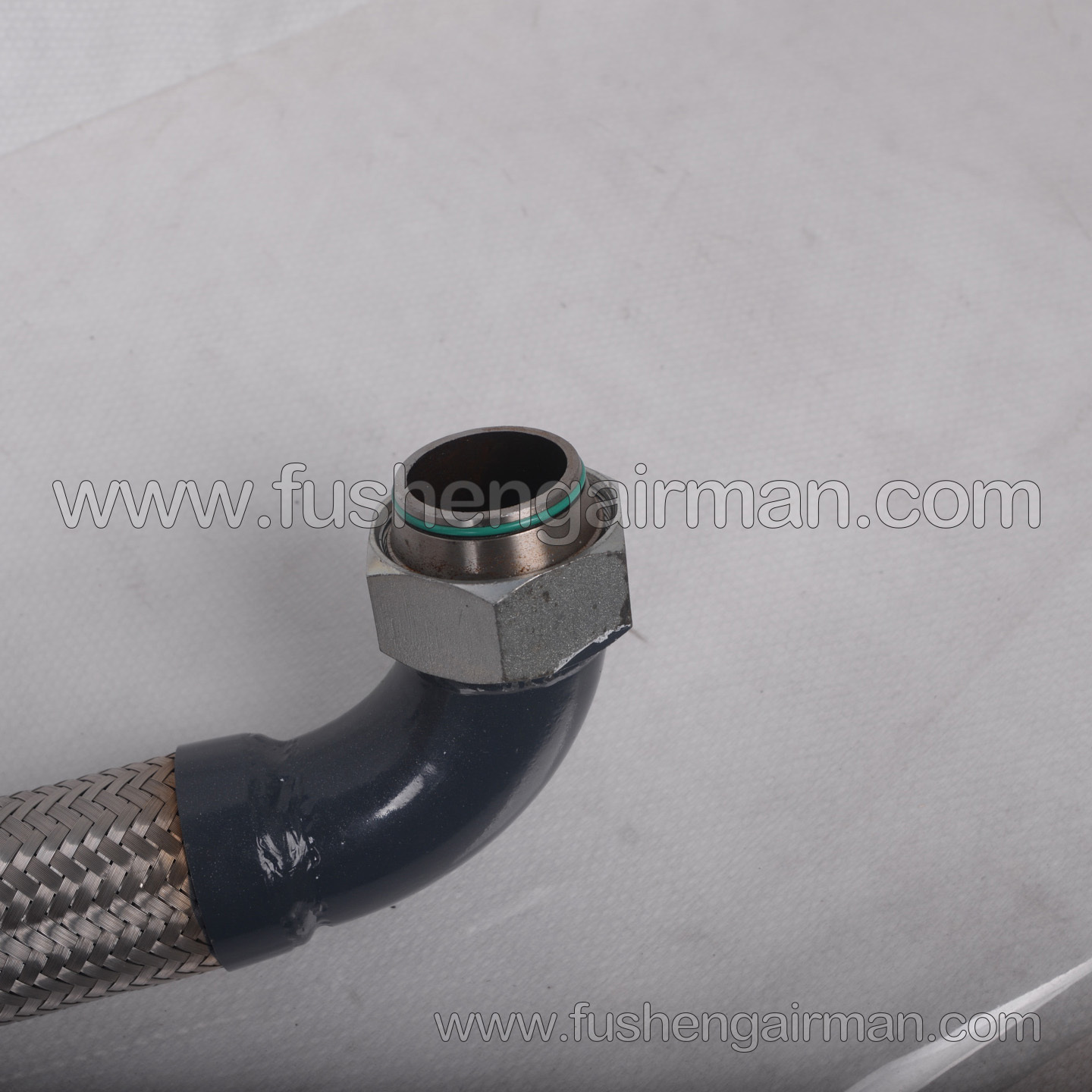2606463630 Fusheng Screw Air Compressor Genuine Parts SF185W Water Line Metal Braided Hose