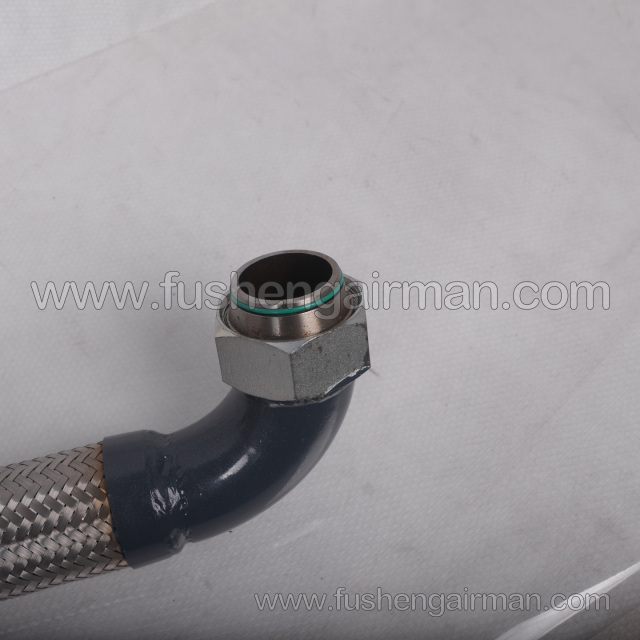 2606463630 Fusheng Screw Air Compressor Genuine Parts SF185W Water Line Metal Braided Hose